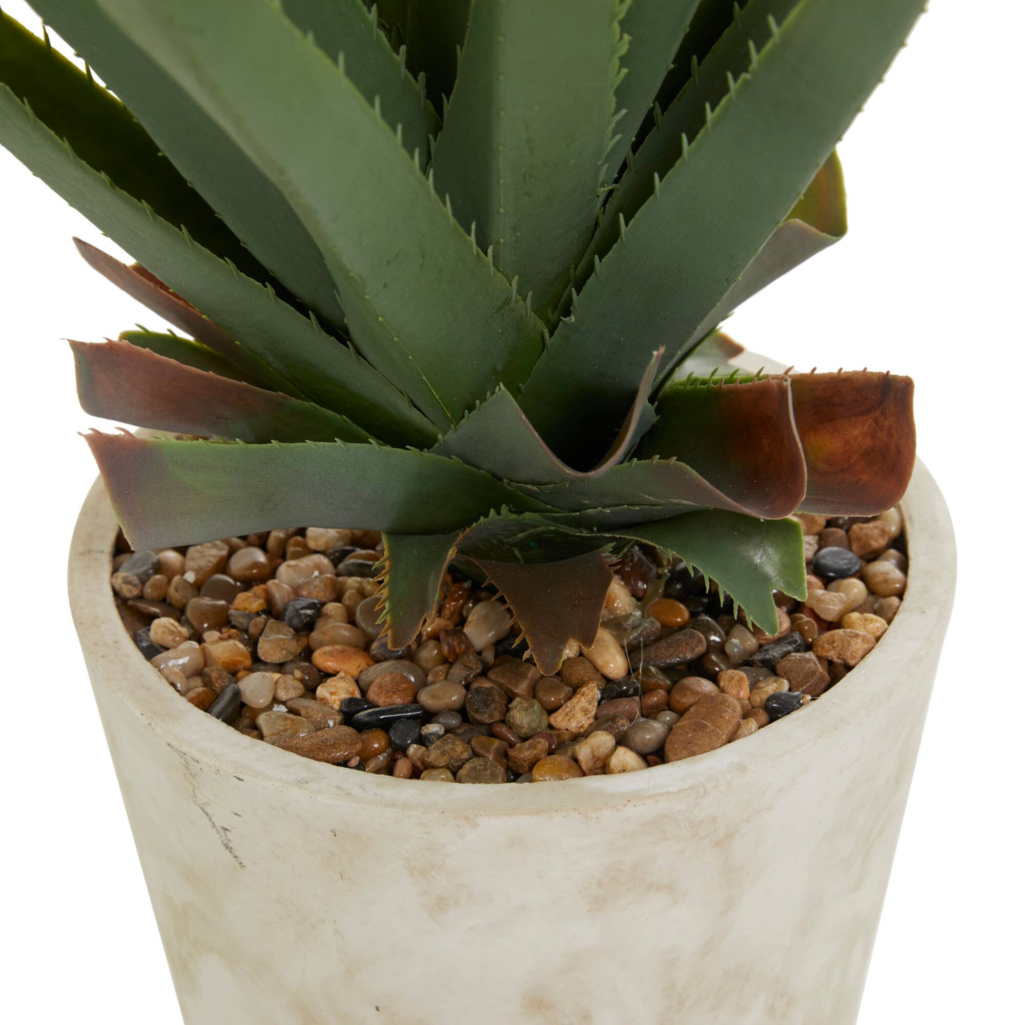 3ft. Potted Contemporary Aloe Artificial Foliage